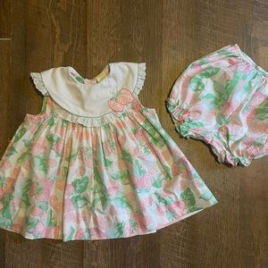 Vintage strawberry dress